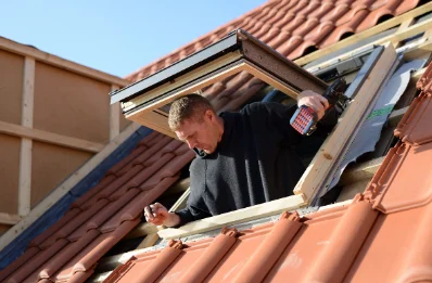 Pose de fenêtres de toit Velux au Mesge